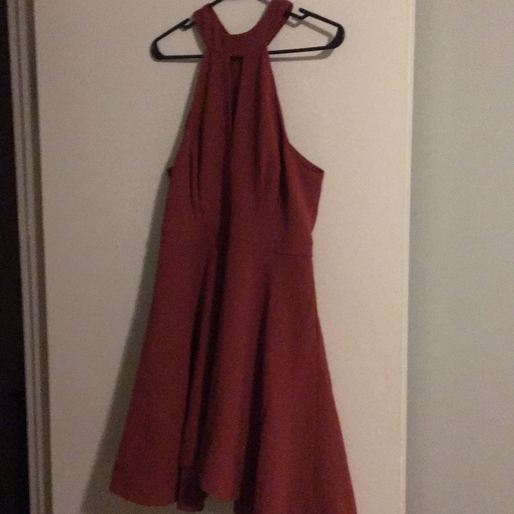 C/MEO Collective Marsala Dress